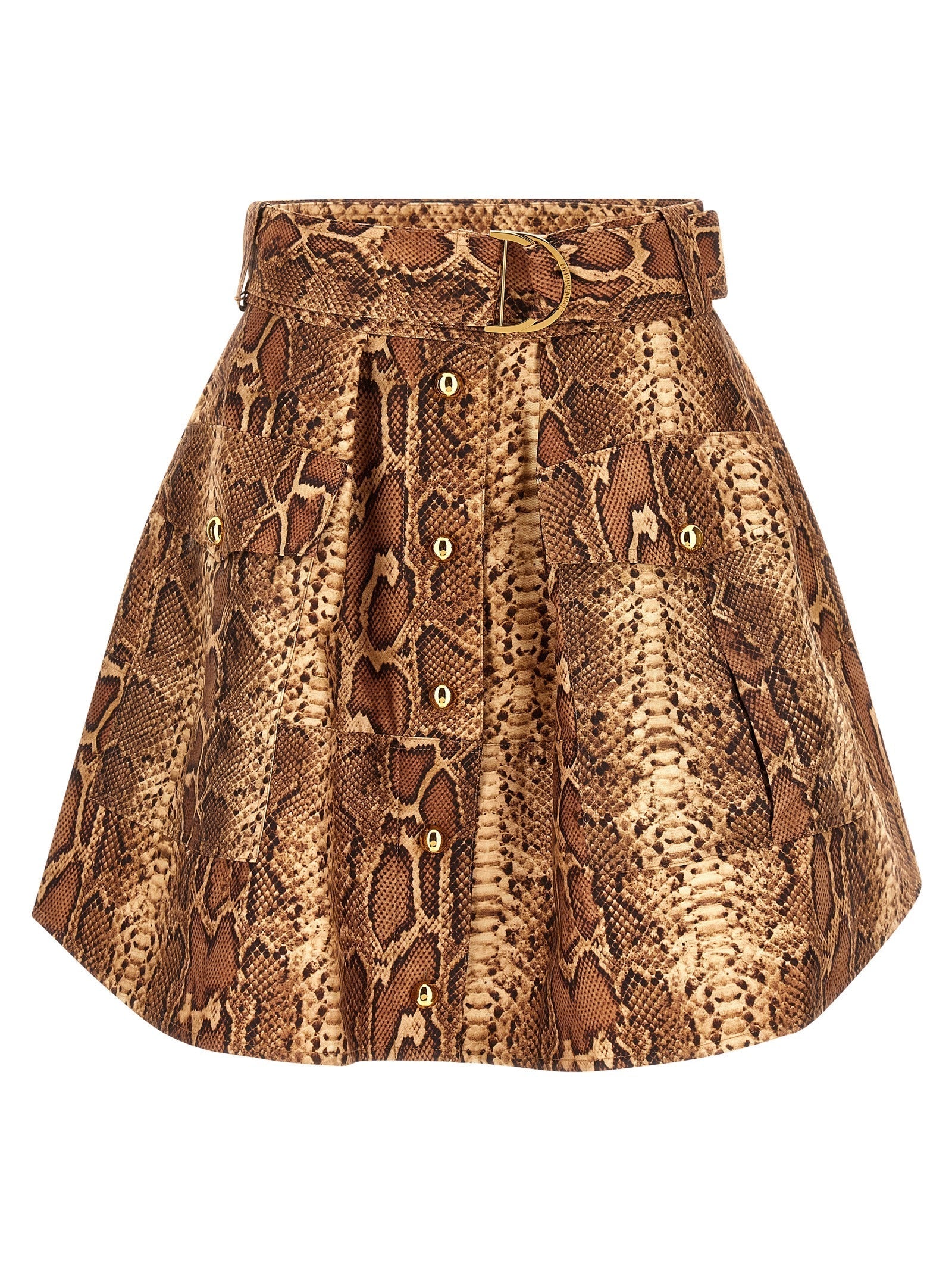 ZIMMERMANN - ZIMMERMANN - ’Hypnotic Utility Mini’ skirt - Women’s Bottoms