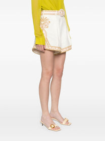 Zimmermann Zimmermann Waverly embroidered linen shorts Women’s Clothing