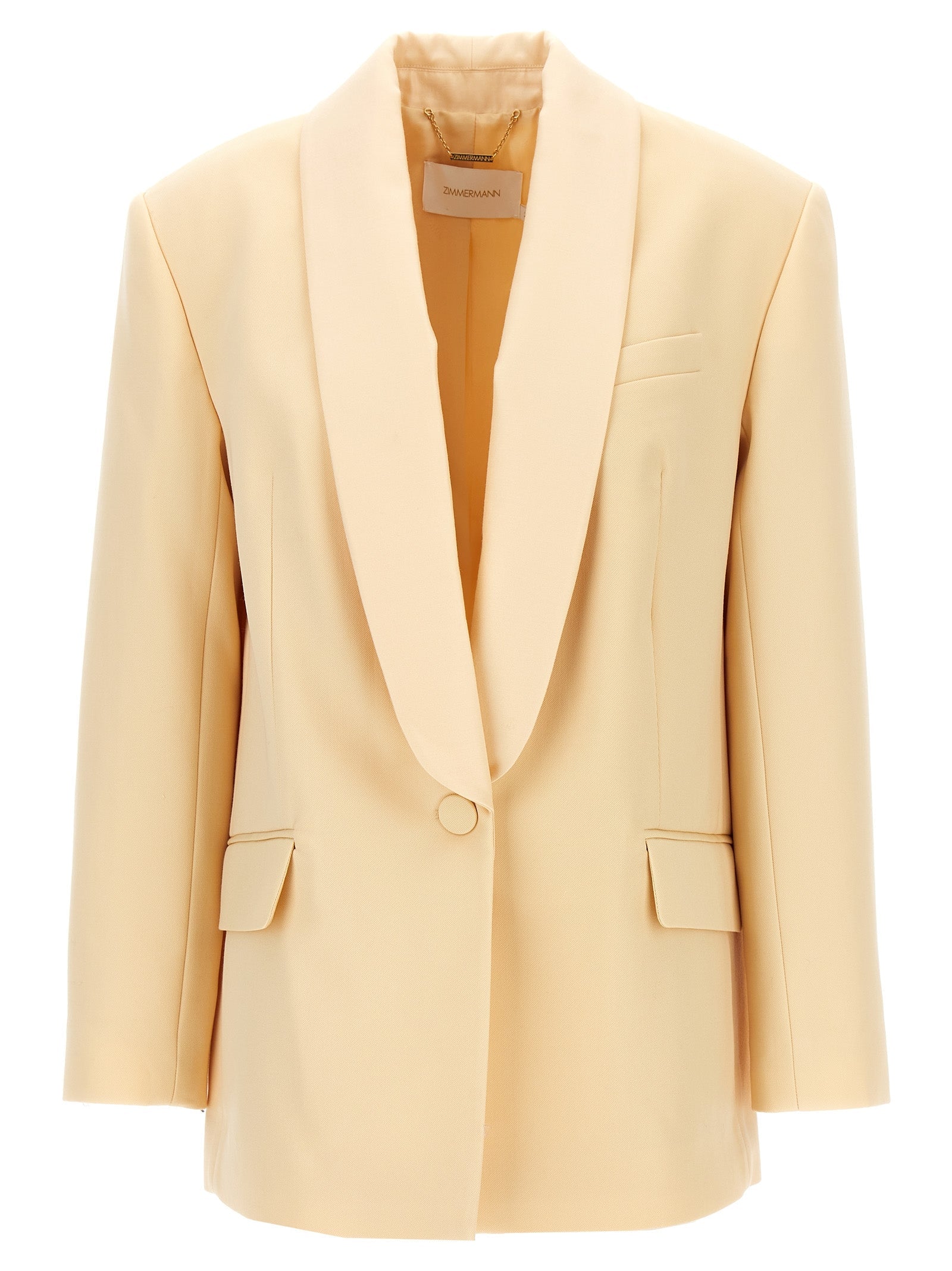 ZIMMERMANN - ZIMMERMANN - ’Illustration Shawl Tux Jacket’ blazer - Women’s Clothing