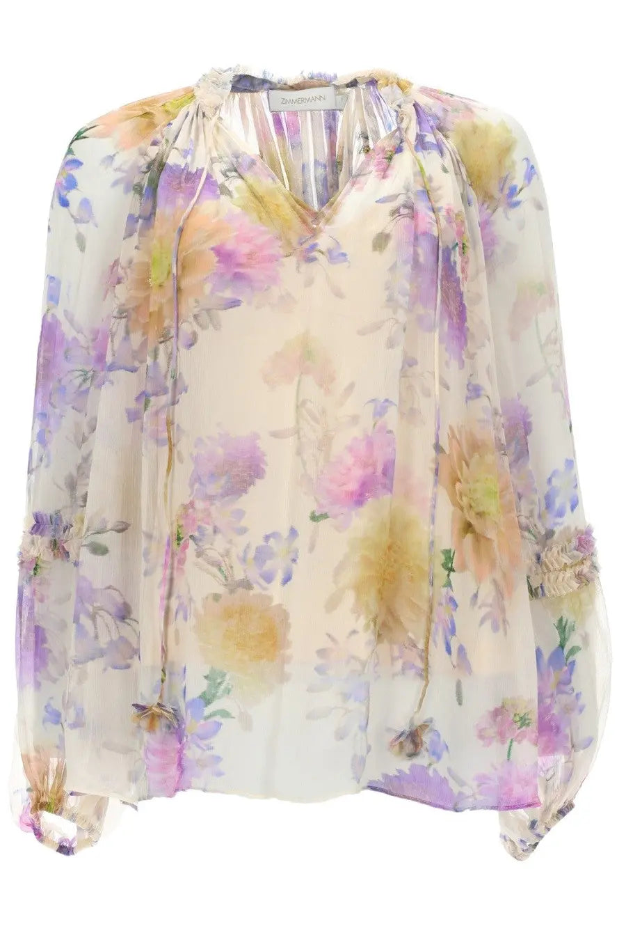 Zimmermann Women's Luna Blouse Multicolor