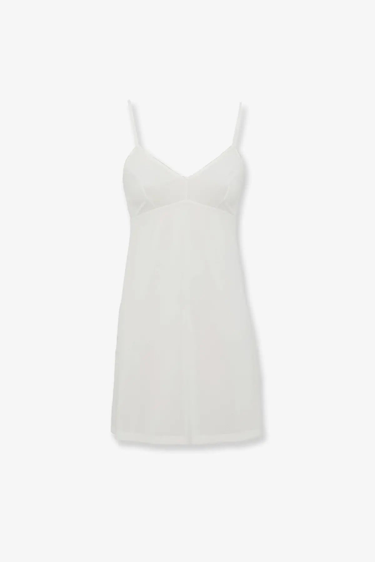 Zimmermann women’s indra long ramie dress white featuring a white spaghetti strap nightgown with soft flowing fabric and seams