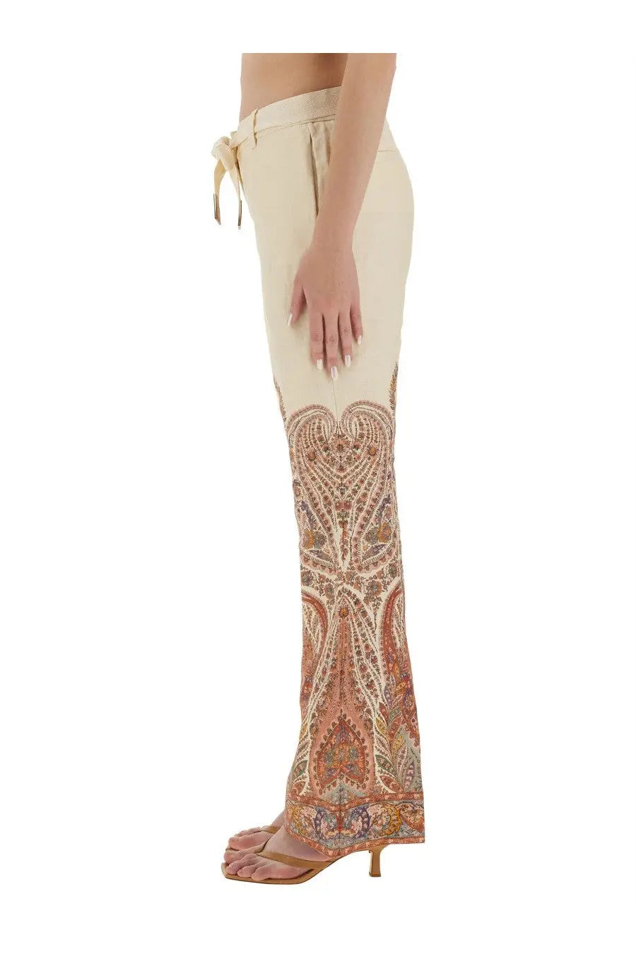 Zimmermann Women's Pants Rhiannon Beige, view 4