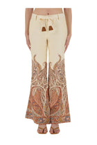 Zimmermann Women's Pants Rhiannon Beige