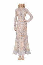 Zimmermann Women's Rebellion Long Dress Multicolor, view 2