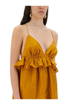 Zimmermann Women's Rhiannon Dress Gold, view 4