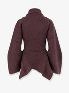 Zimmermann Women's Valiant Utility Sweater Wool Blend Brown, view 2