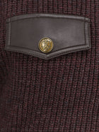 Zimmermann Women's Valiant Utility Sweater Wool Blend Brown, view 3