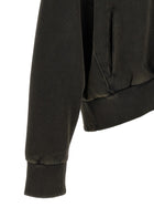 Entire Studios Unisex Cotton Eternal Zip Hoodie Black, view 4