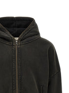 Entire Studios Unisex Cotton Eternal Zip Hoodie Black, view 3