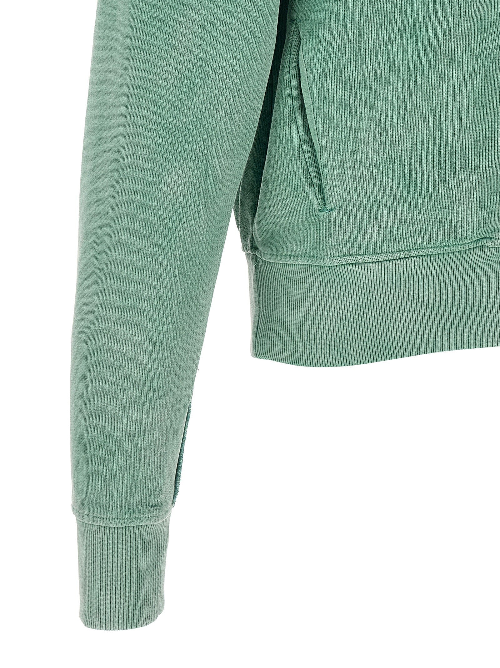 Entire Studios Zip and Hoodie Green