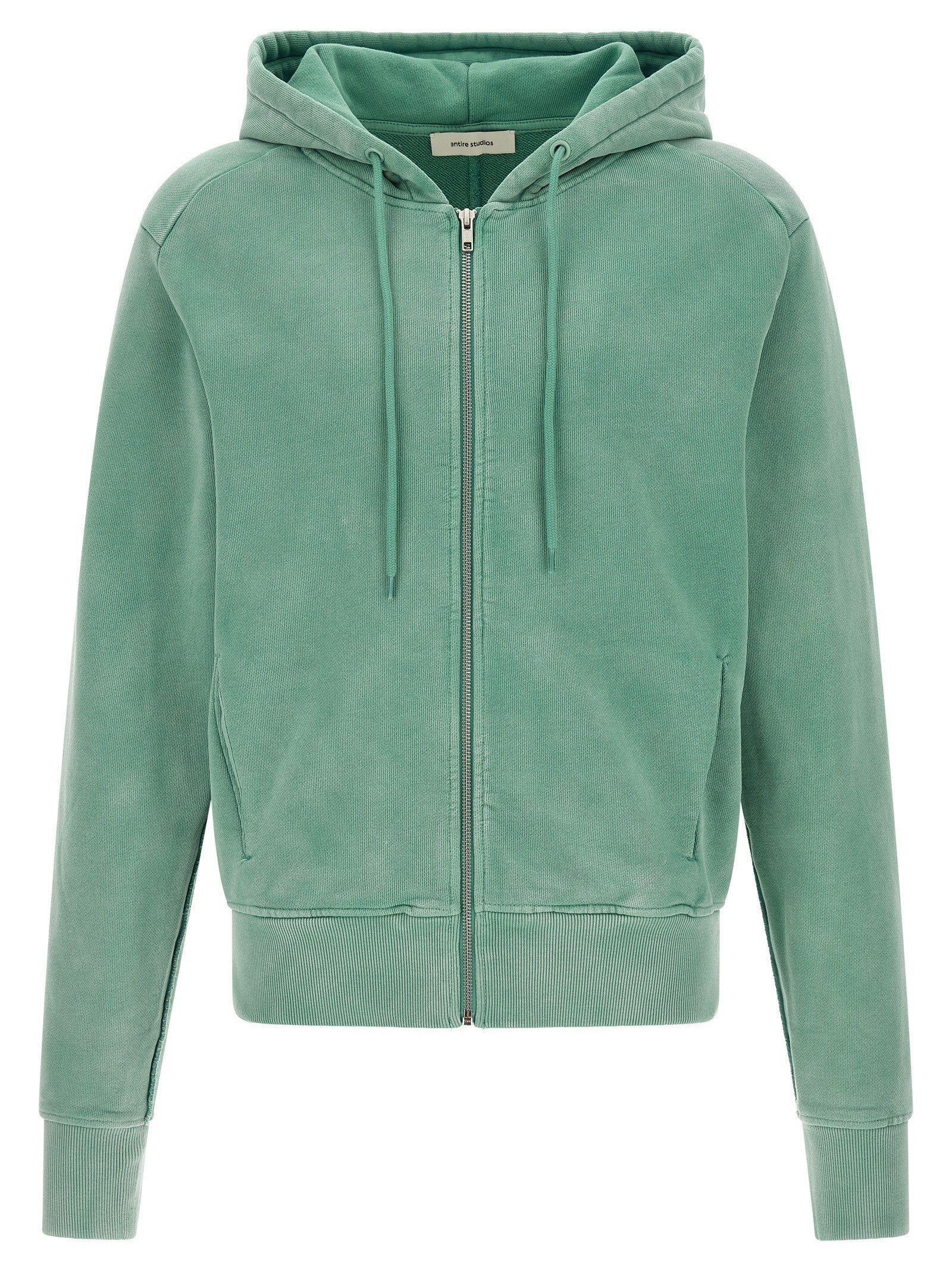 Entire Studios Zip and Hoodie Green