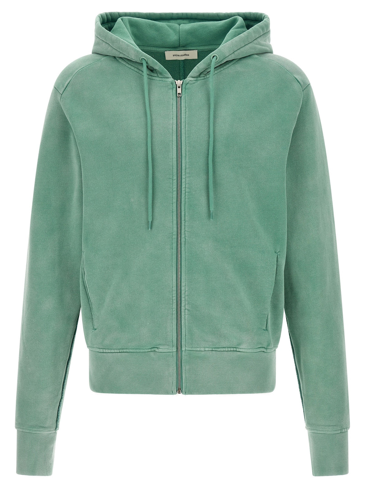 Entire Studios Zip and Hoodie Green