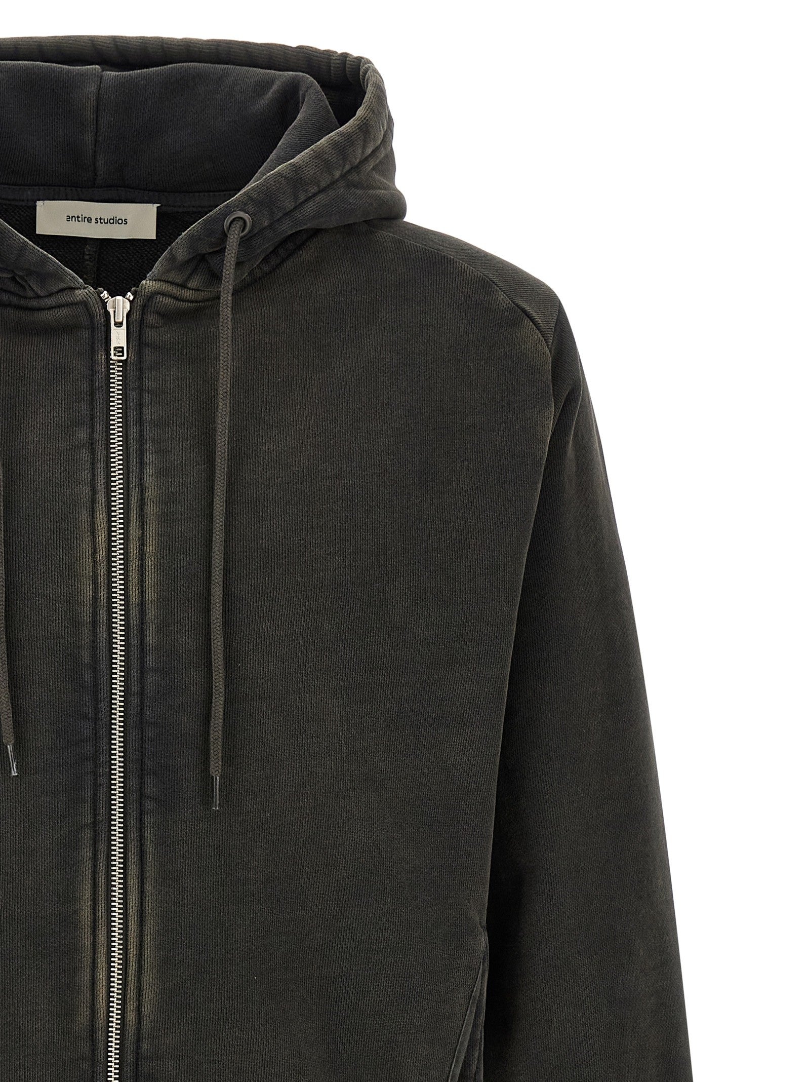 Entire Studios Zip and Hoodie Black