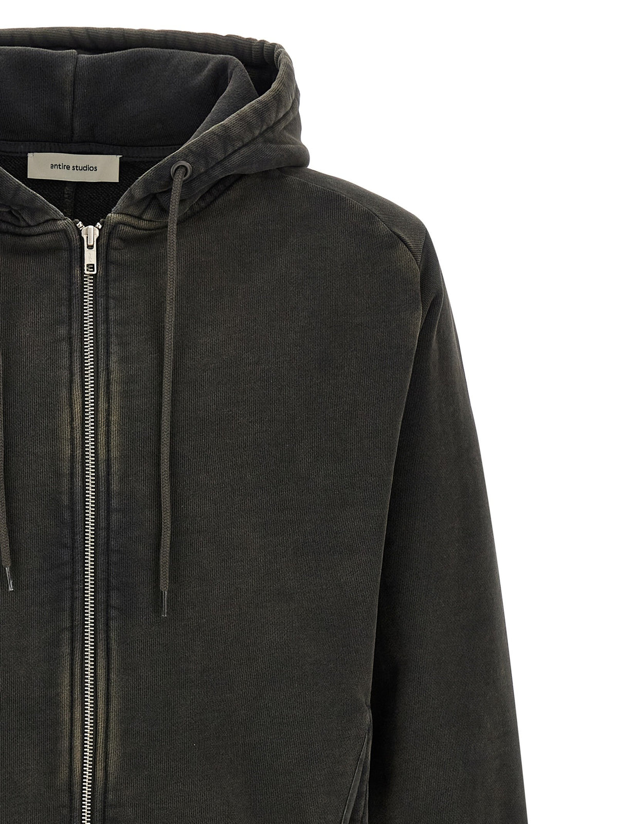 Entire Studios Zip and Hoodie Black, view 3