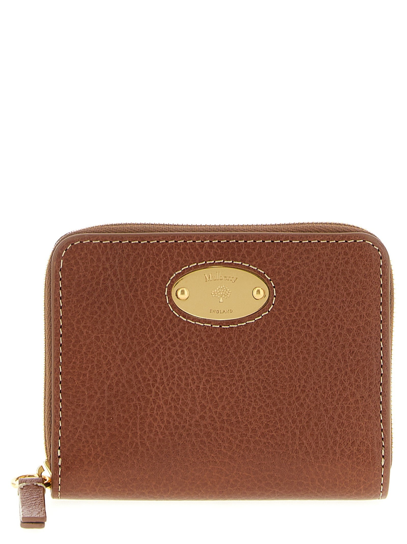 Mulberry Zip Around Wallet Brown