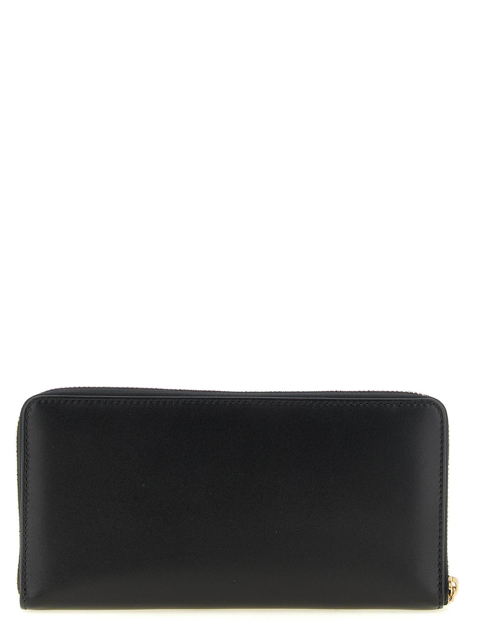 Comme Des Garcons Wallet Zip Around Wallet Black