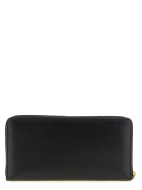 Comme Des Garcons Wallet Zip Around Wallet Black