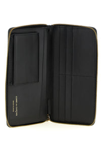 Comme Des Garcons Wallet Zip Around Wallet Black