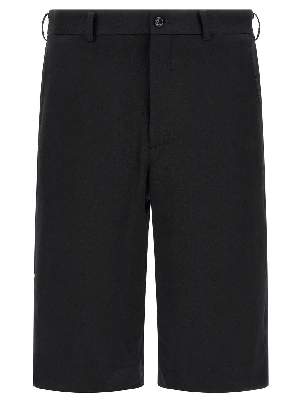 Comme Des Garçons Homme Plus Zip Bermuda Shorts Black