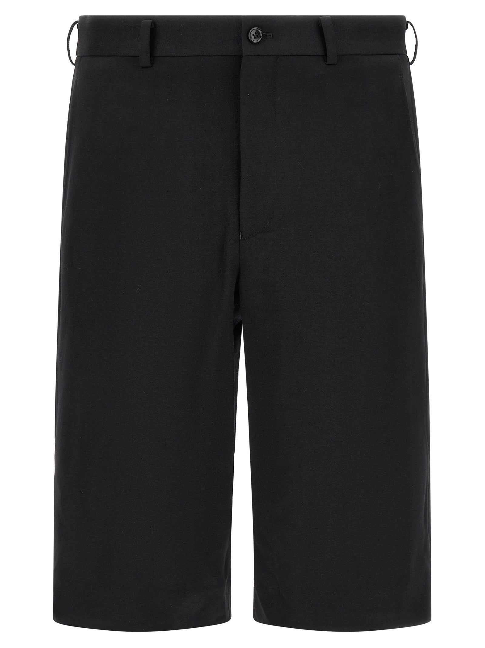 Comme Des Garçons Homme Plus Zip Bermuda Shorts Black