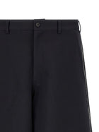 Comme Des Garcons Shirt Zip Bermuda Shorts Blue, view 4