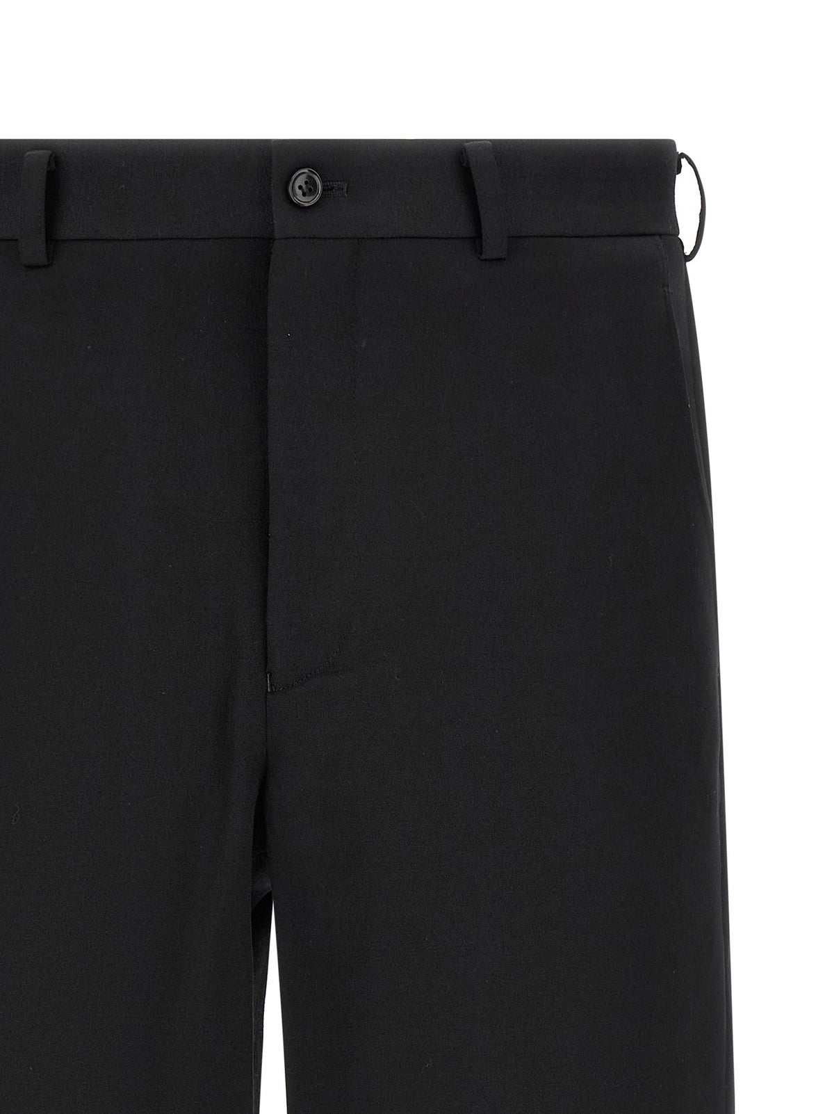 Comme Des Garçons Homme Plus Zip Bermuda Shorts Black