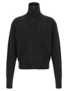 Lemaire Zip Cardigan Grey