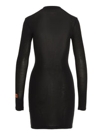 Heron Preston Zip Dress Black