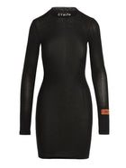 Heron Preston Zip Dress Black