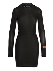 Heron Preston Zip Dress Black