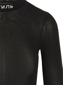 Heron Preston Zip Dress Black