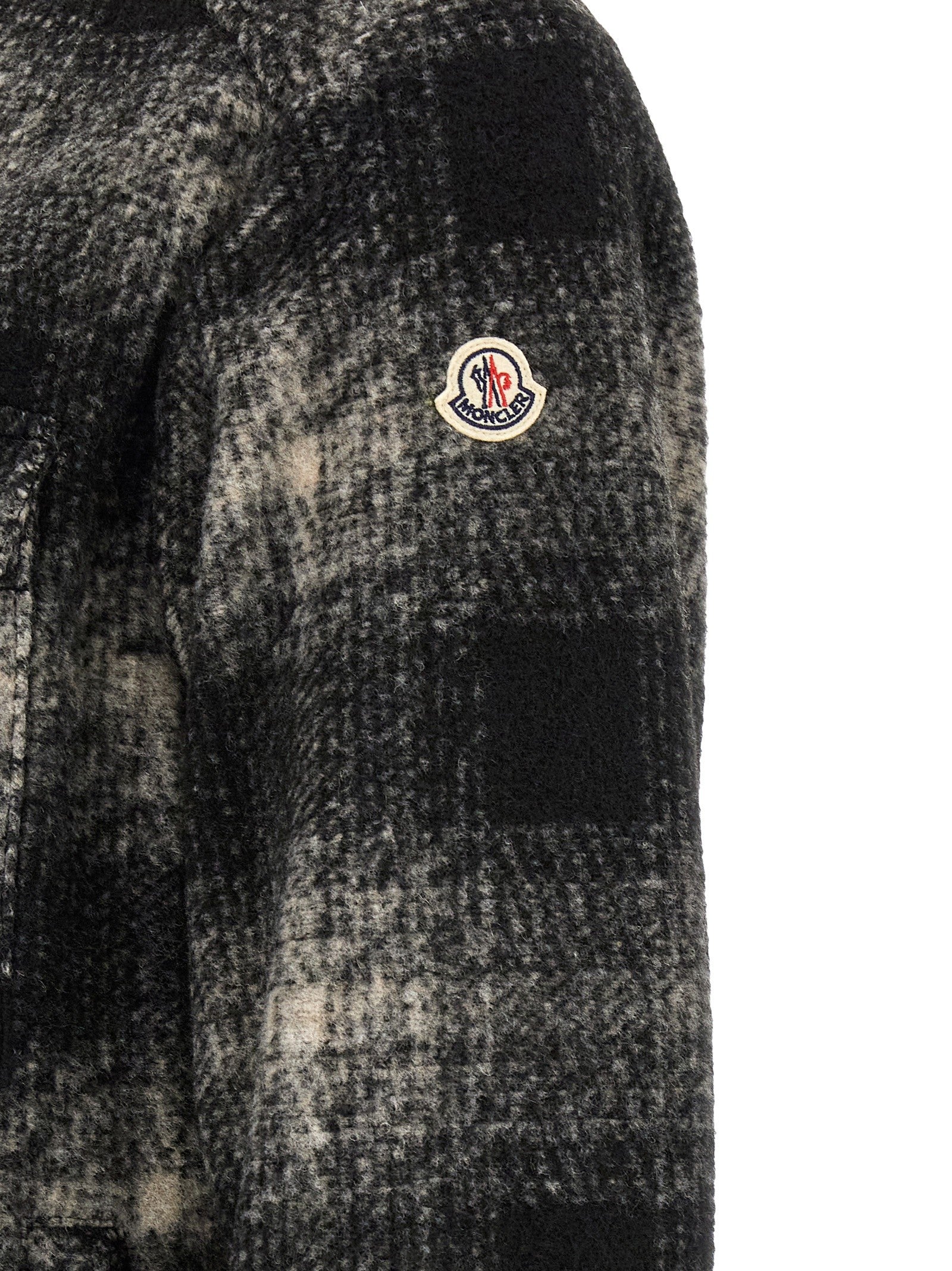 Moncler Zip Overshirt Grey