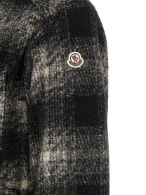 Moncler Zip Overshirt Grey