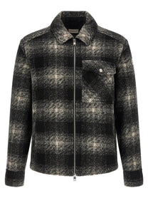 Moncler Zip Overshirt Grey