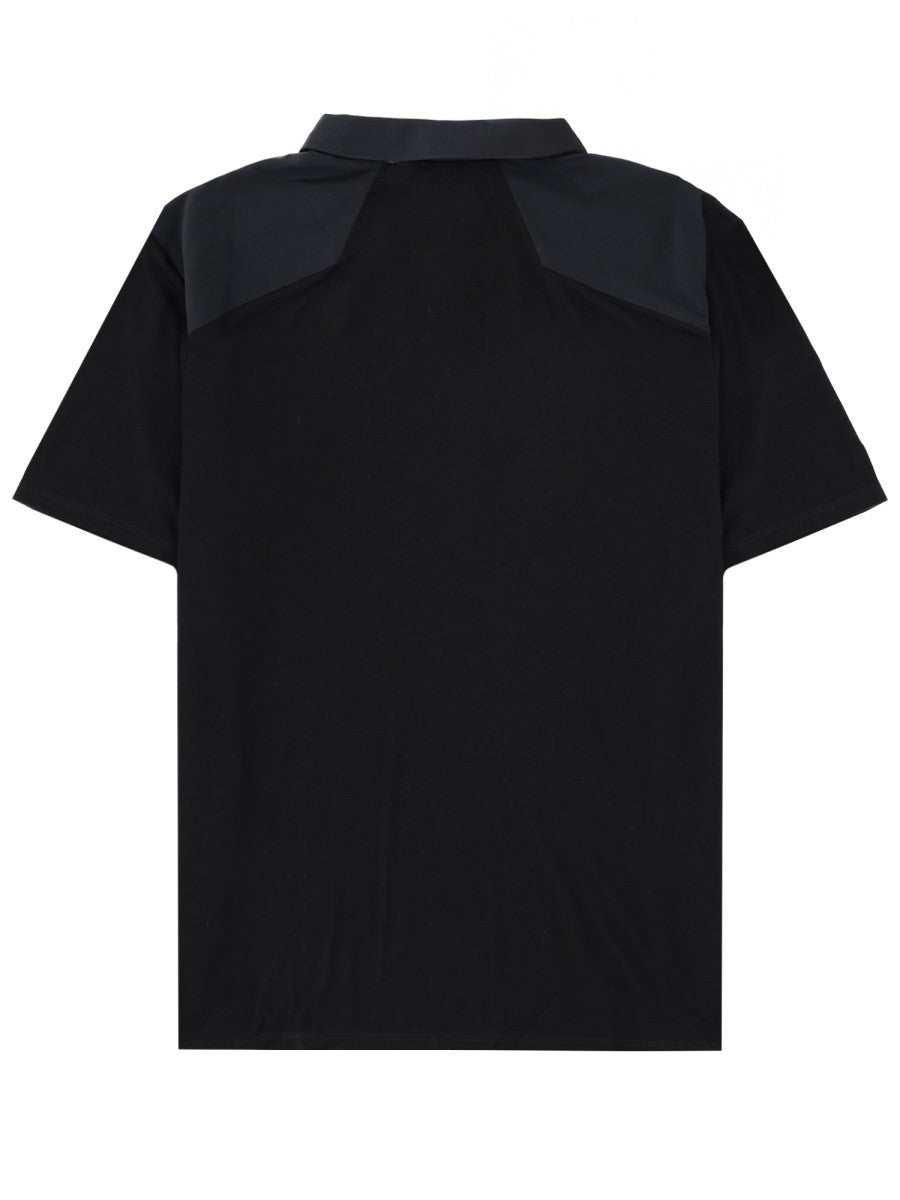 Veilance Men's Zip Polo Black