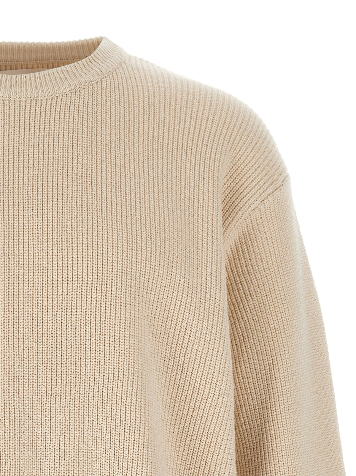 Jil Sander Zip Sweater Beige