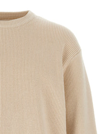 Jil Sander Zip Sweater Beige
