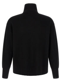 ma' ry' ya Zip Sweater Black