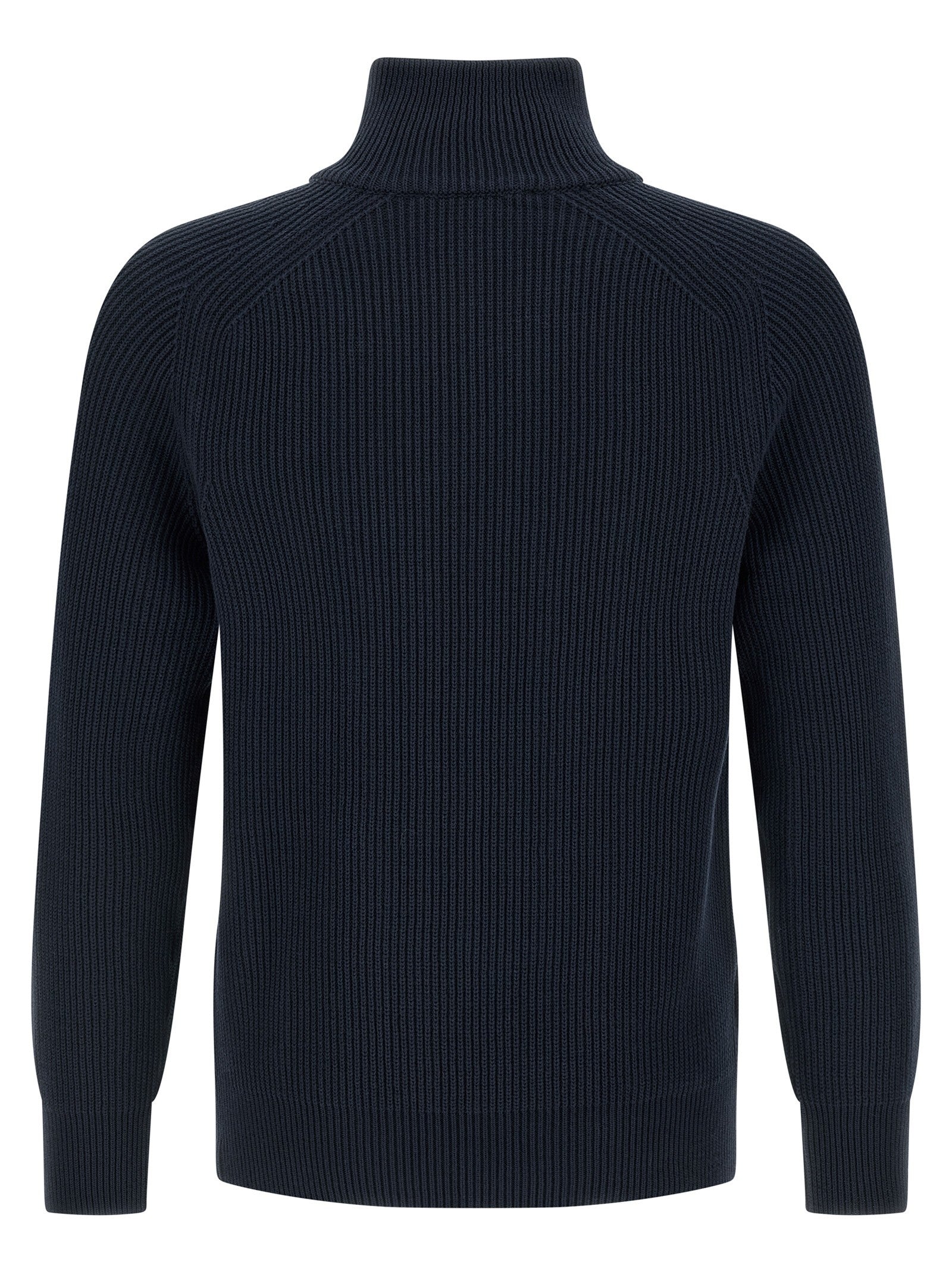 Riviera Project Zip Sweater Blue
