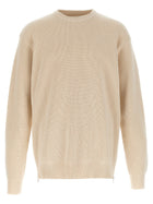 Jil Sander Zip Sweater Beige