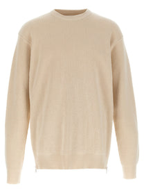 Jil Sander Zip Sweater Beige