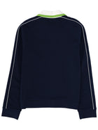 Casablanca Men's Zip Sweatshirt Blue, view 3