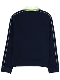 Casablanca Men's Zip Sweatshirt Blue