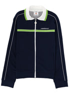 Casablanca Men's Zip Sweatshirt Blue