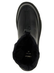 Sacai Zip up Boots Ankle Boots Black