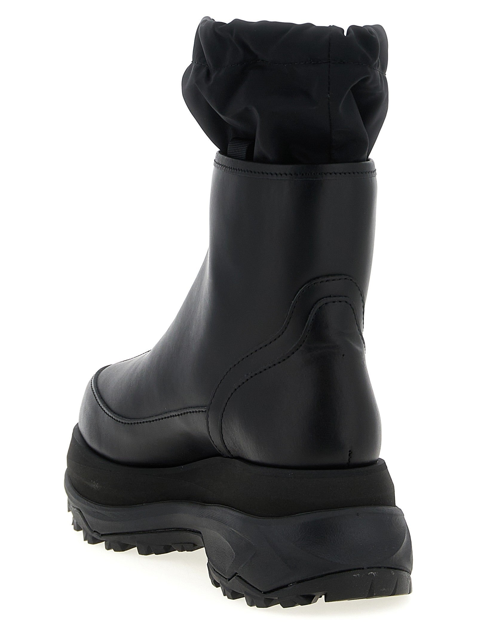 Sacai Zip up Boots Ankle Boots Black