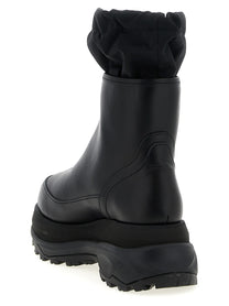 Sacai Zip up Boots Ankle Boots Black