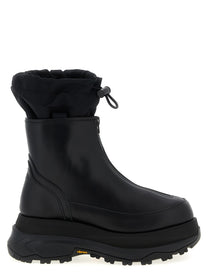Sacai Zip up Boots Ankle Boots Black