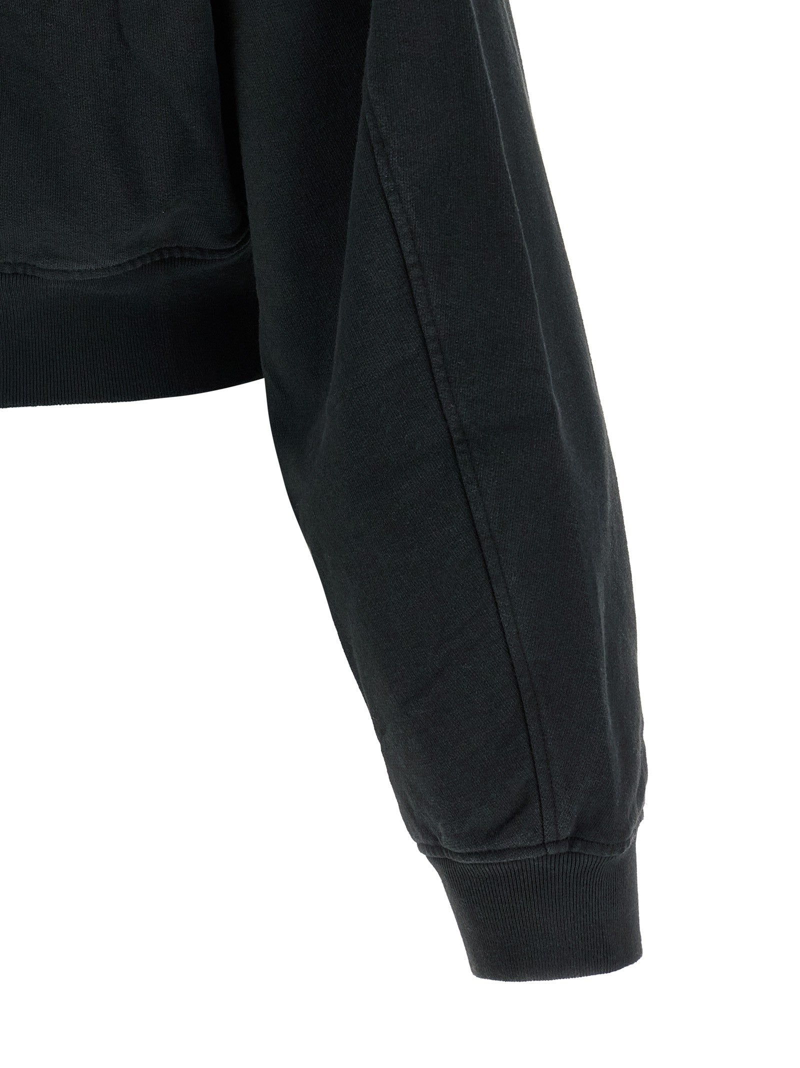 alexanderwang Zip up Hoodie Sweatshirt Black