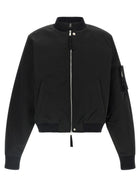 thom/krom Zipped Bomber Jacket Black